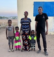 familie fra Cameroun